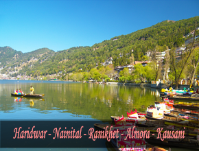 Haridwar - Nainital - Ranikhet - Almora - Kausani Tour package